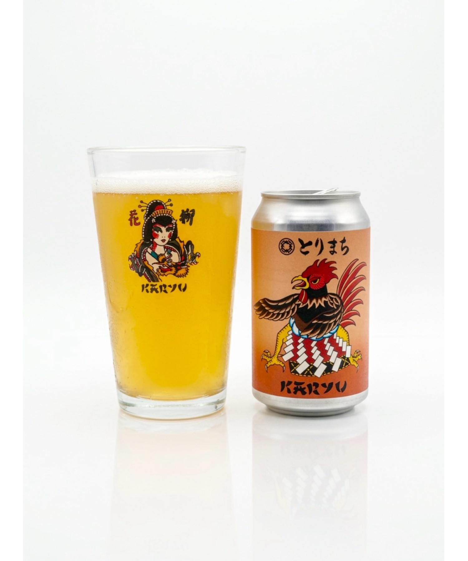 花柳 KARYU × とりまち 焼鳥職人技麦酒 2本セット